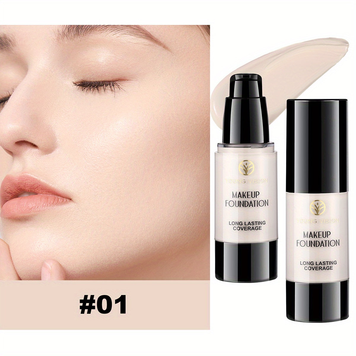 Skin Perfection Liquid Foundation – Long-Lasting Natural Coverage (30 ml)