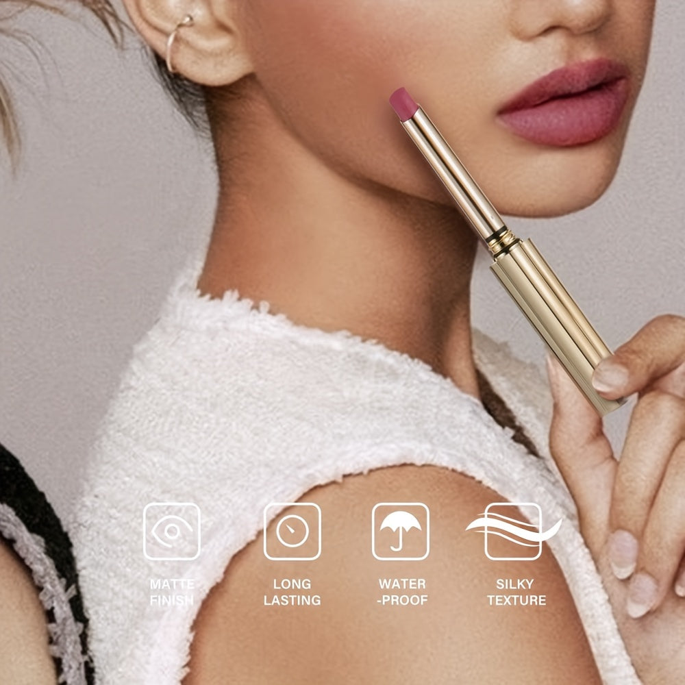 Velvet Matte Lipstick Set – 4-Piece Long-Wear Lip Collection