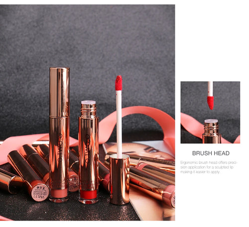 12 colors High Quality Velvet Matte lipstick.