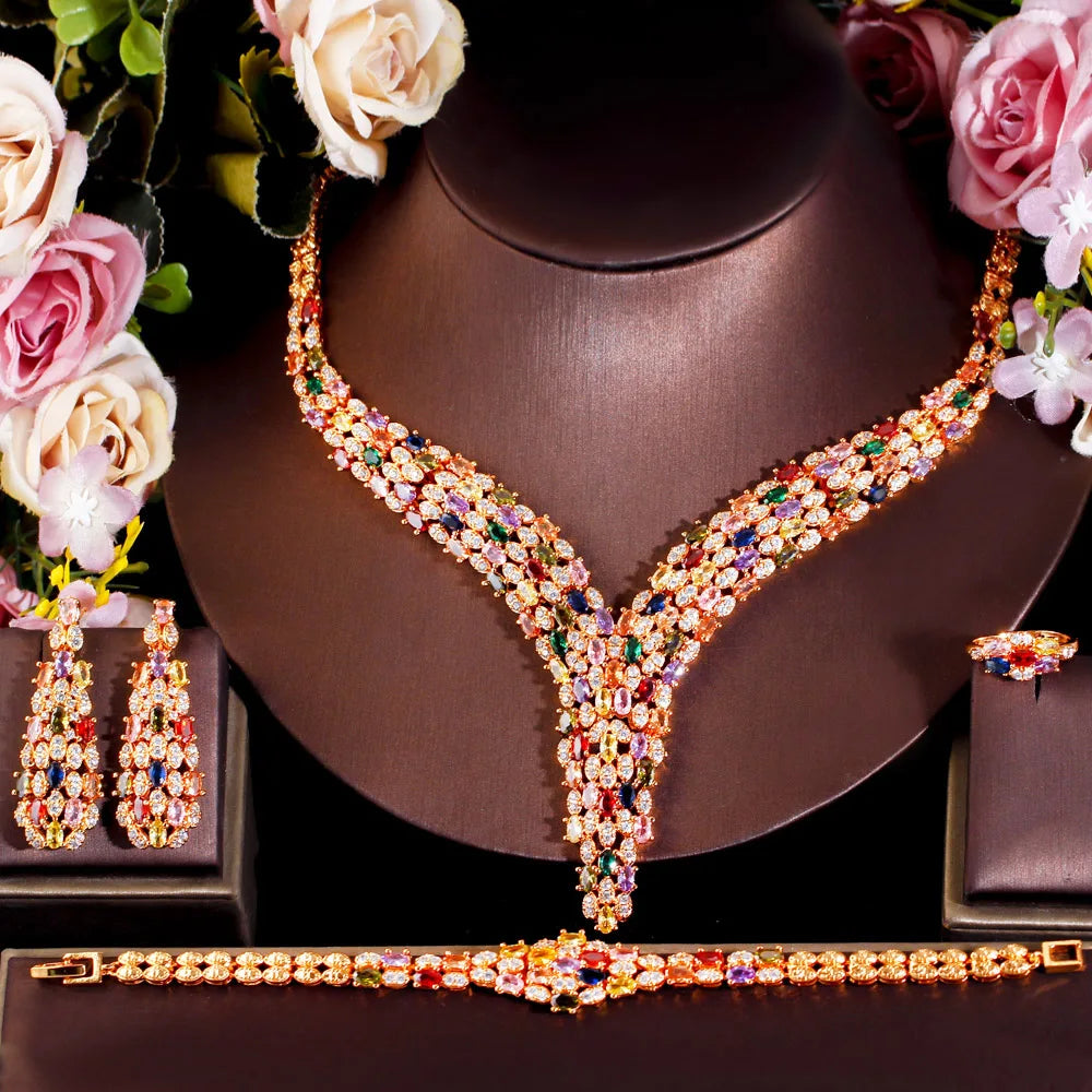 Luxury Gold Jewelry Set – Elegant Statement