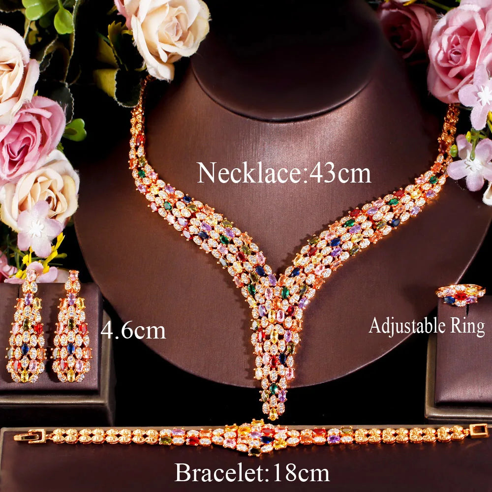 Luxury Gold Jewelry Set – Elegant Statement