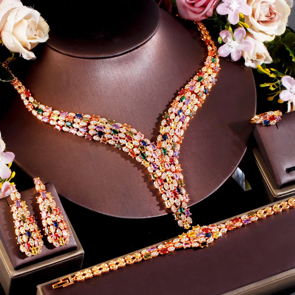 Luxury Gold Jewelry Set – Elegant Statement
