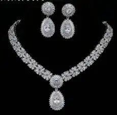 Bridal Jewelry Set Necklace & Earrings