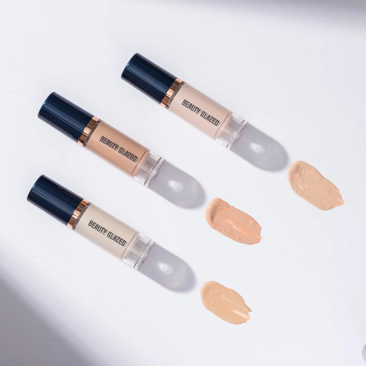 “Luxury Full-Coverage Liquid Foundation – Long Wear • Oil Control • 6 Shades”