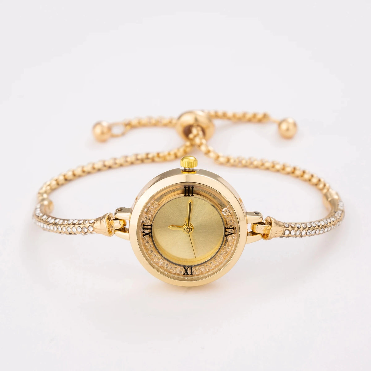 Luxury Women’s Stainless Steel Watch – Elegant Fashion Dress Timepiece