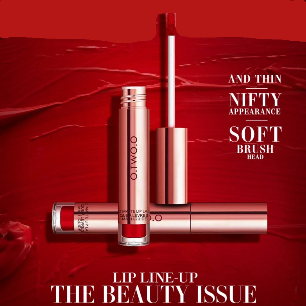 12 colors High Quality Velvet Matte lipstick.