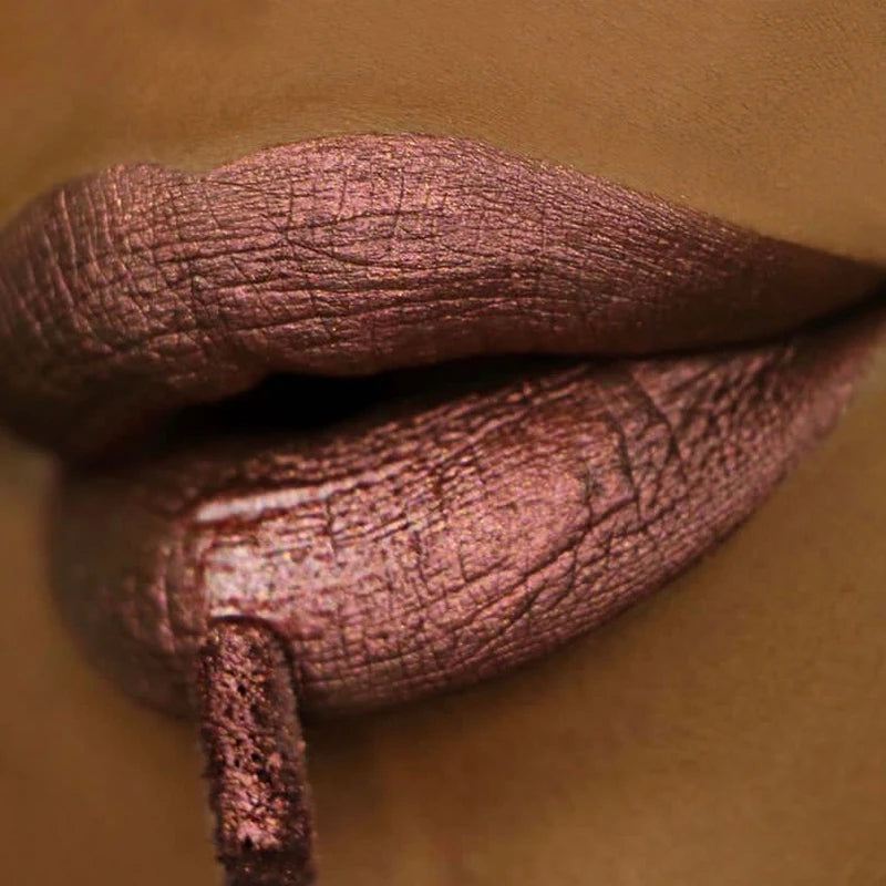 Metallic Glitter Liquid Lipsticks 12 Colors