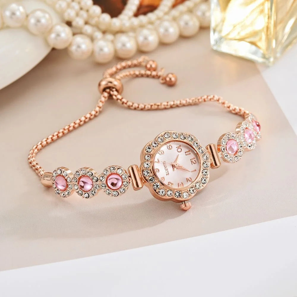 Luxury Women’s Stainless Steel Watch – Elegant Fashion Dress Timepiece