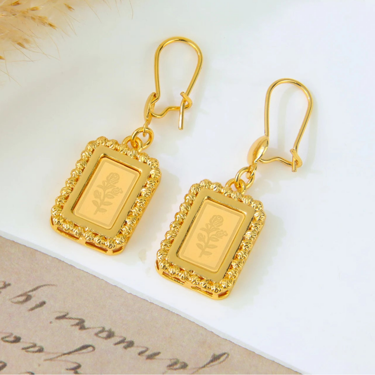 Luxury Dubai Bridal Gold Jewelry Set – Necklace, Bracelet & Earrings