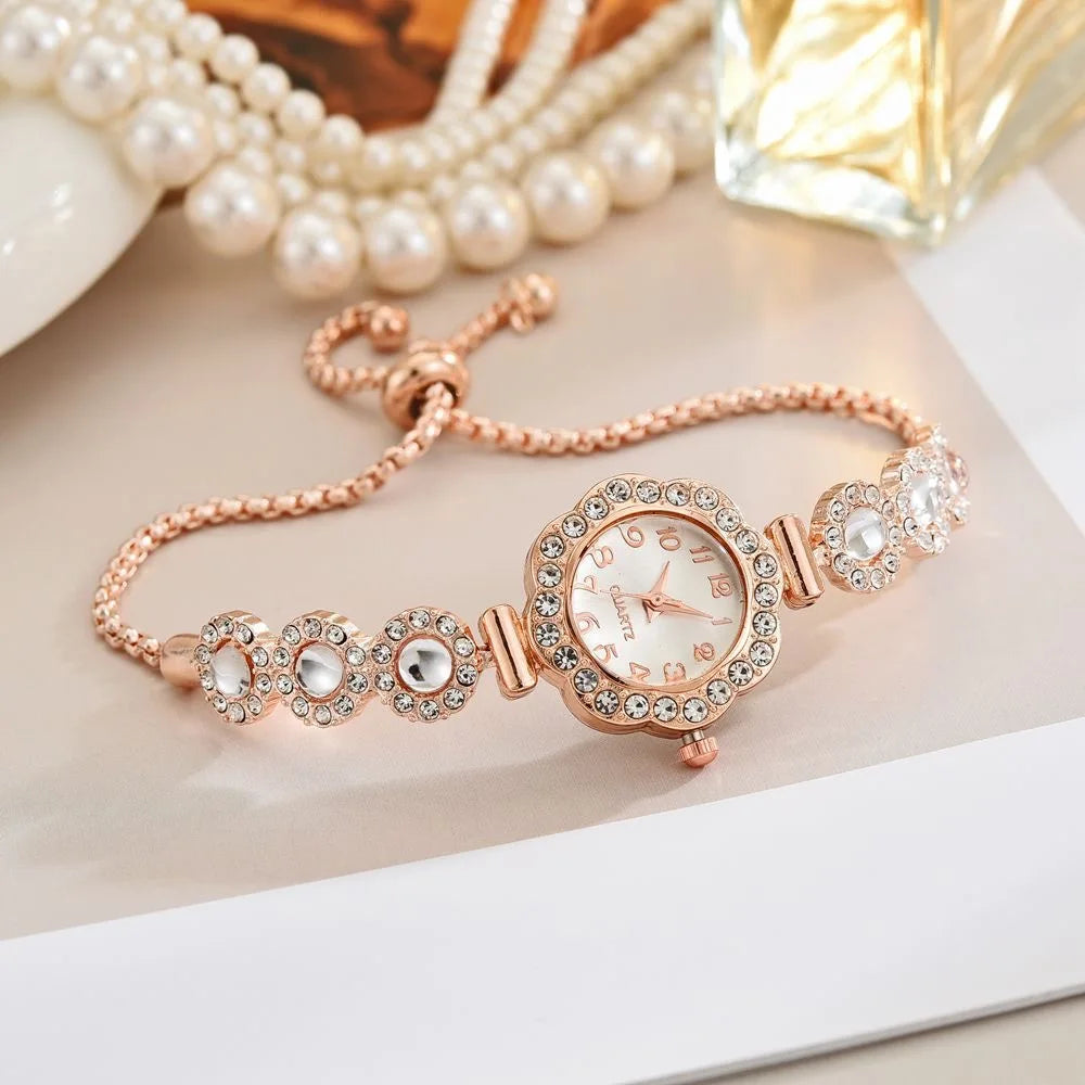 Luxury Women’s Stainless Steel Watch – Elegant Fashion Dress Timepiece