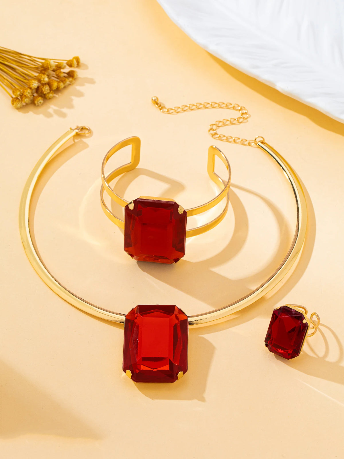 Necklace, Bracelet & Ring | Elegant Women's Gift Set