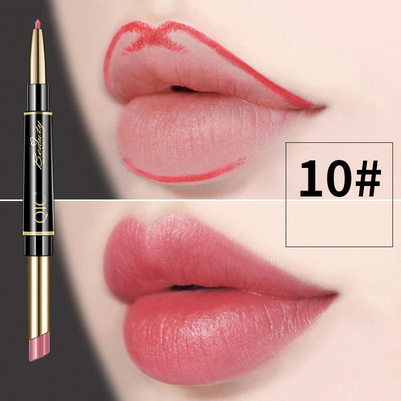 2 in 1 Waterproof Lip Liner & Matte Lipstick
