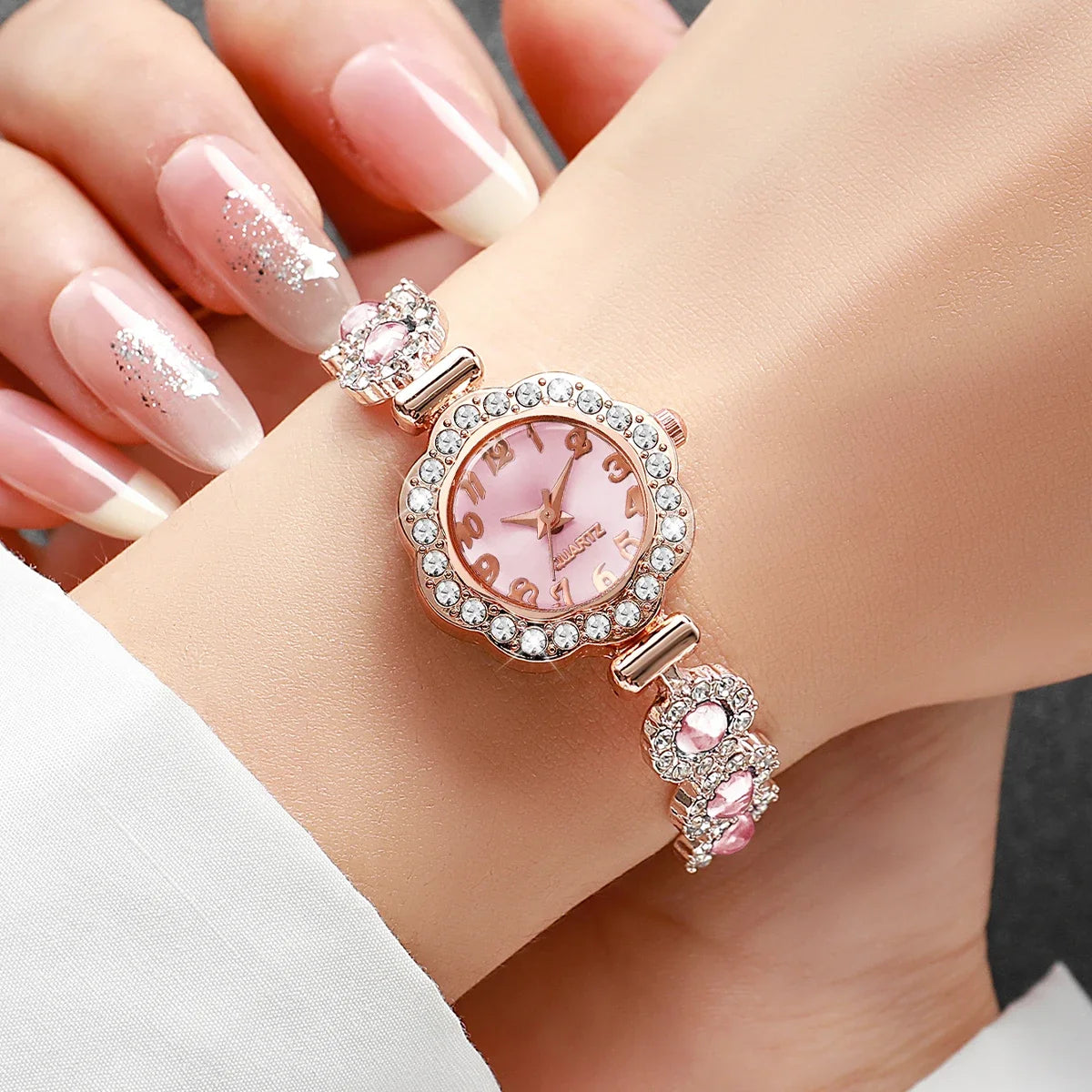 Luxury Women’s Stainless Steel Watch – Elegant Fashion Dress Timepiece