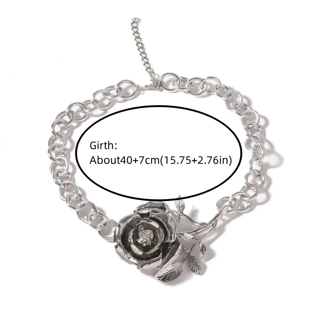 Luxury Rose Chain Necklace