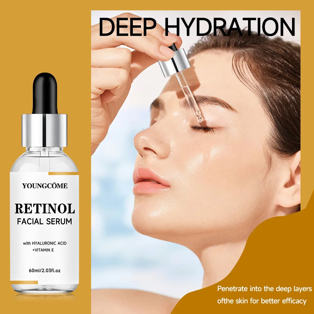 RETINOL FACIAL SERUM Vitamin C Hyaluronic Acid Retinol Serum