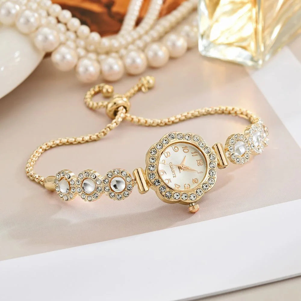 Luxury Women’s Stainless Steel Watch – Elegant Fashion Dress Timepiece