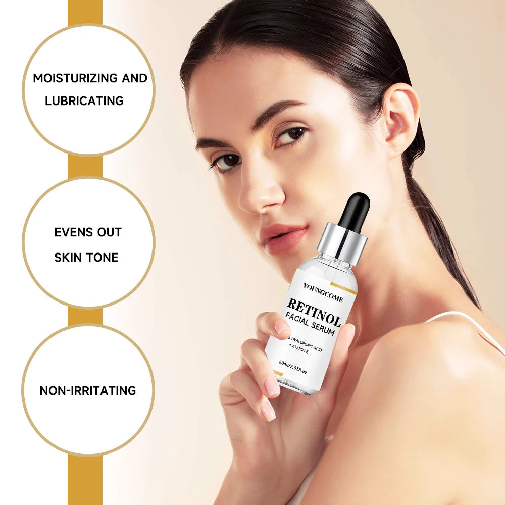RETINOL FACIAL SERUM Vitamin C Hyaluronic Acid Retinol Serum