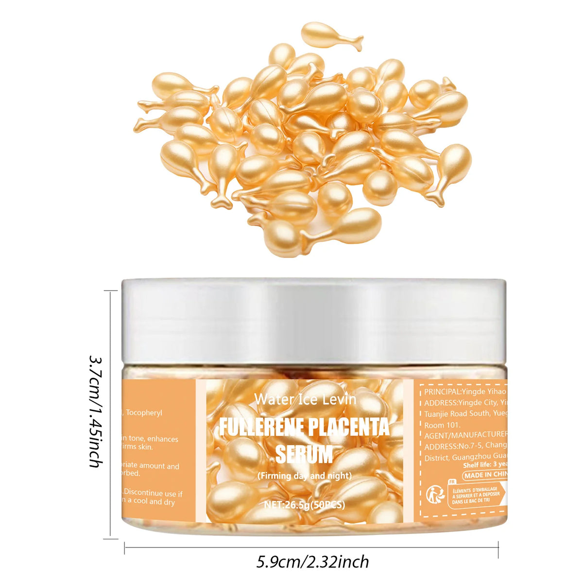 Luxury Serum by Ann  Collagen Face Capsules Anti-Aging, Firming Serum