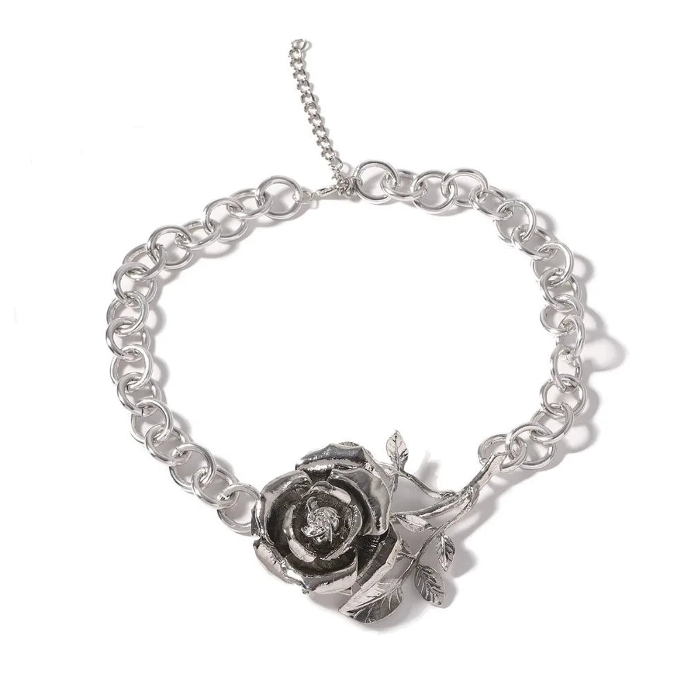 Luxury Rose Chain Necklace