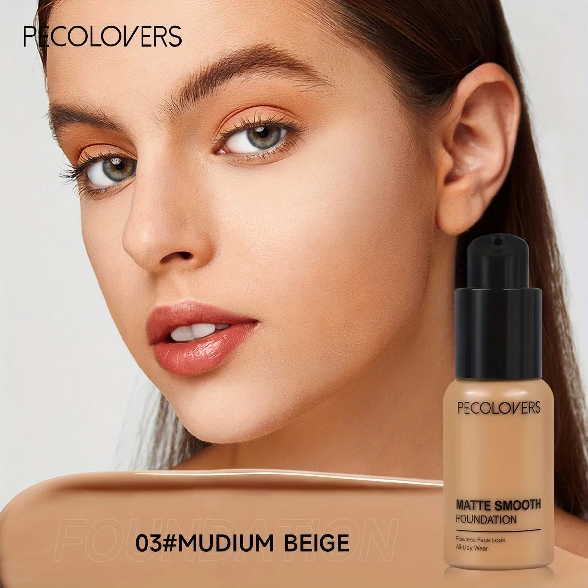 Matte Smooth Long-Wear Foundation – Flawless Coverage