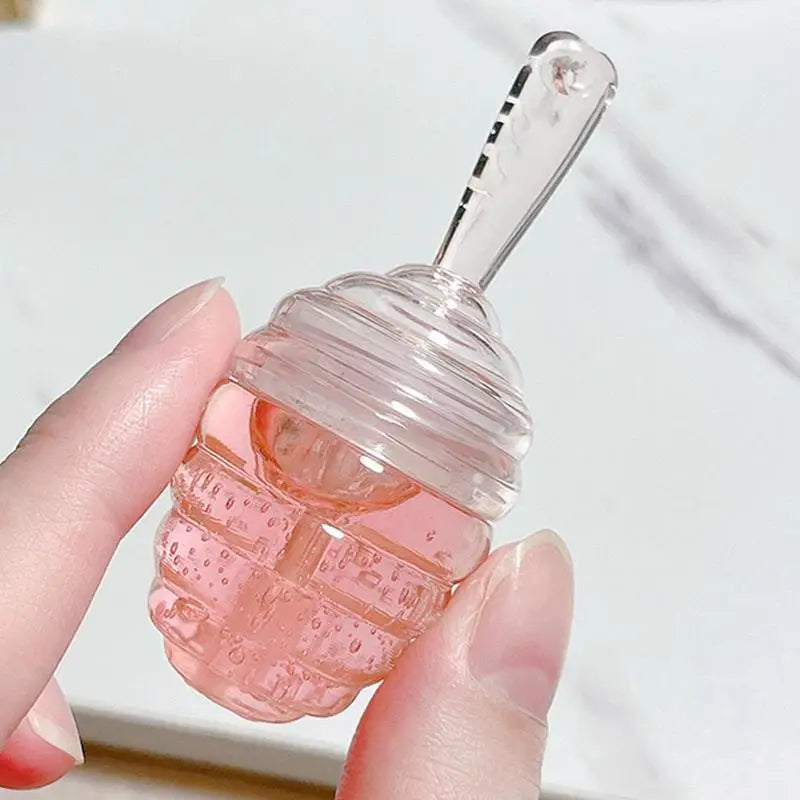 Lovely Honey Pot Lip Gloss Hydrating, High-Shine Lip Balm