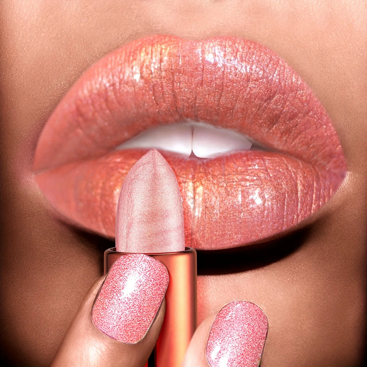 Rose smoke powder Lipstick Pink, Cherry Shades
