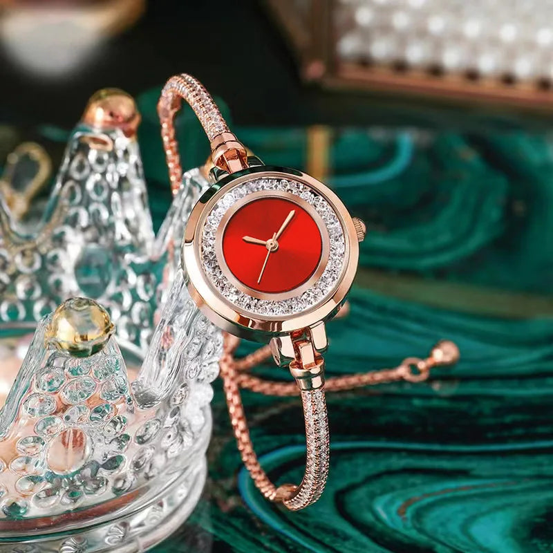 Luxury Women’s Stainless Steel Watch – Elegant Fashion Dress Timepiece