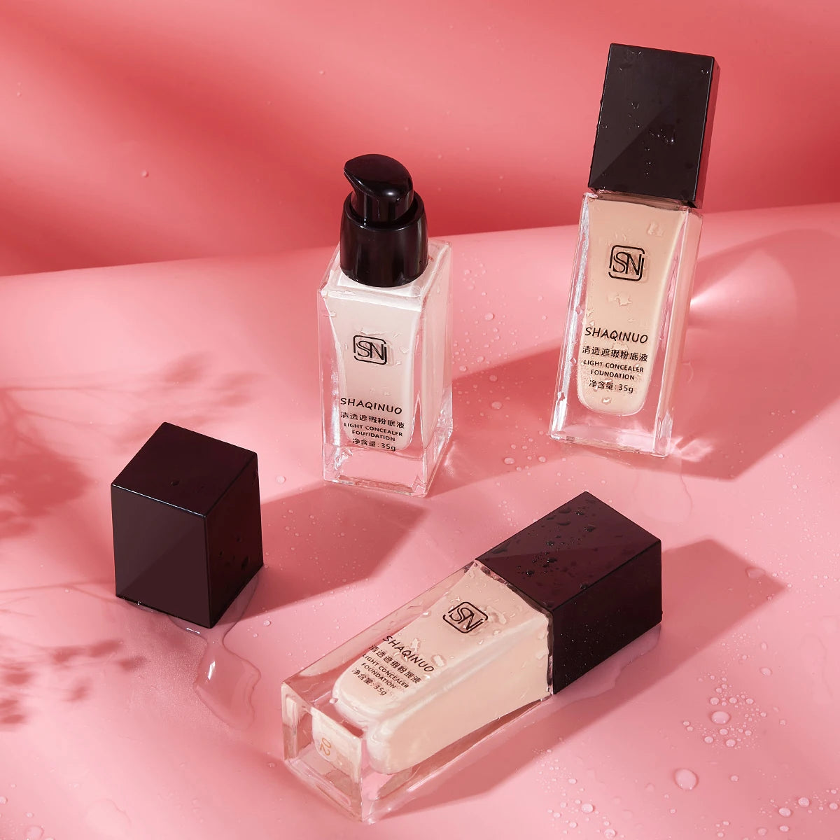 “Hydrating Cream Stick Foundation & Concealer – Long-Wear • Full Coverage”