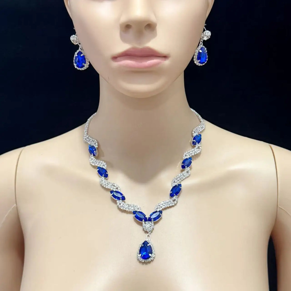 Necklace & Earrings Bridal Luxury Set