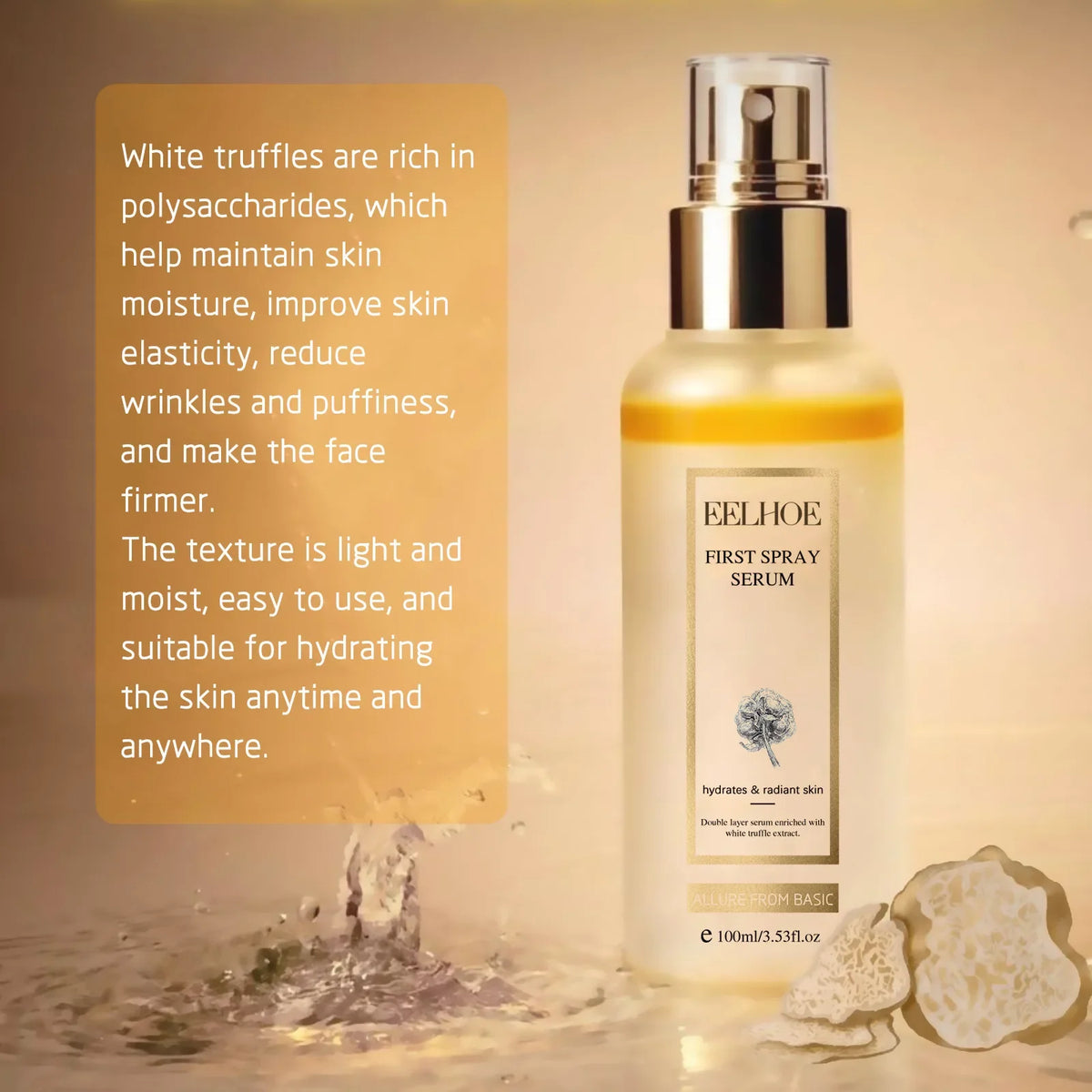 White Truffle Hydrating Spray Shrink Pores Moisturizing