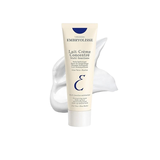 Embryolisse Lait-Crème Concentré, Multifunction Daily Moisturizer, Primer, and Makeup Remover, Suitable for All Skin Types. French Face Cream With Shea Butter & Aloe Vera, 2.54 Fl Oz